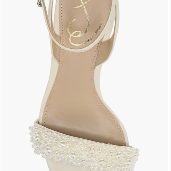 Sam Edelman  Rhinestone Ankle Strap Sandal  9.5M - Picture 5 of 10